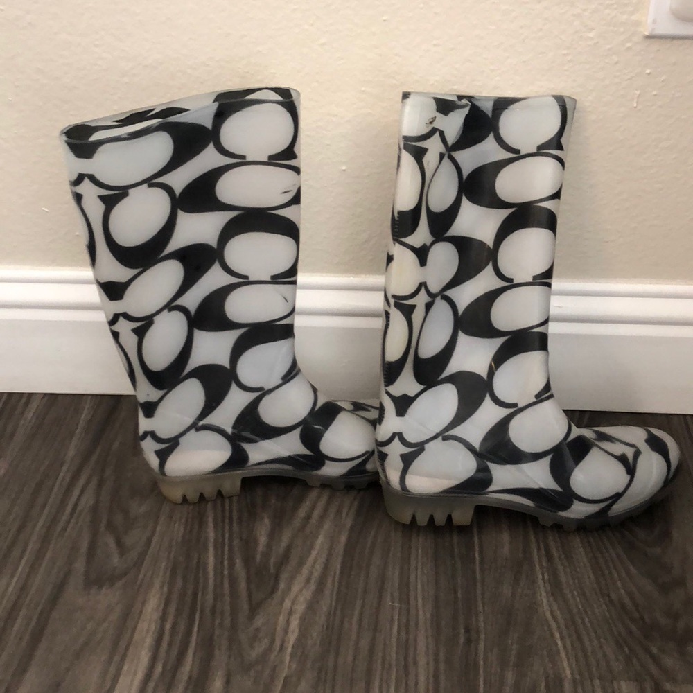 Coach Rain boots